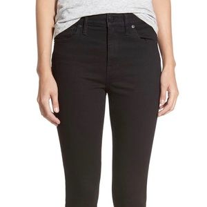Madewell High Riser Skinny Skinny Jeans